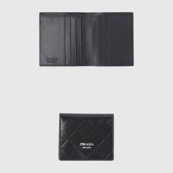 남자 프라다 반지갑 레플 후기 - 허시백 지갑
